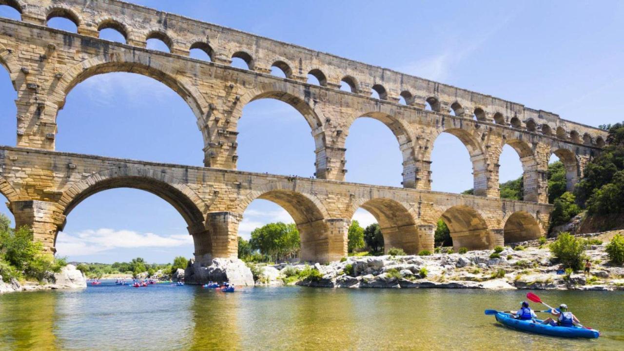 Fournès Correspondances La Colette Pont Du Gard 빌라 외부 사진